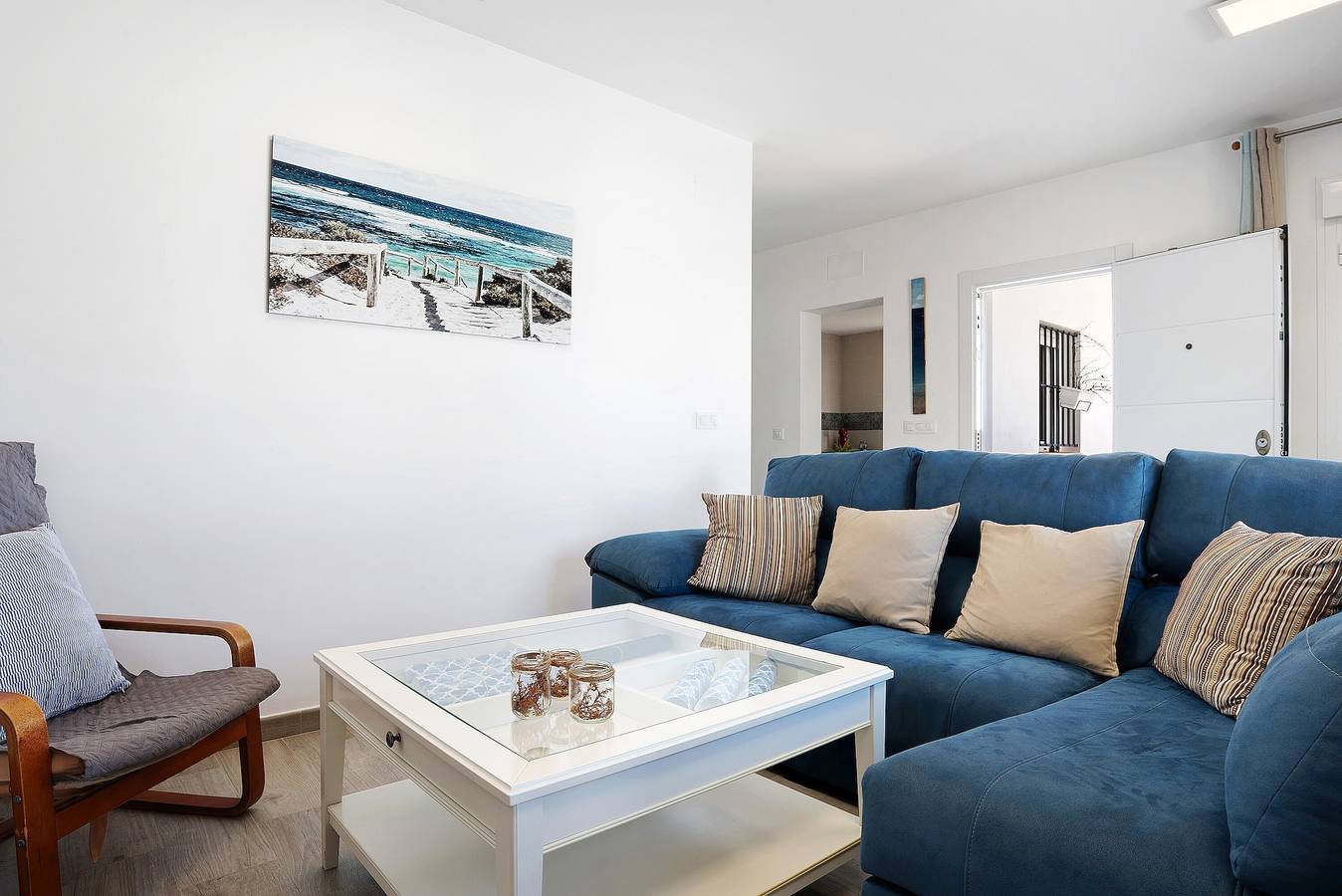 Villa Álvaro con piscina privada y terraza en Conil de la Frontera in Barrio Nuevo, Conil de la Frontera
