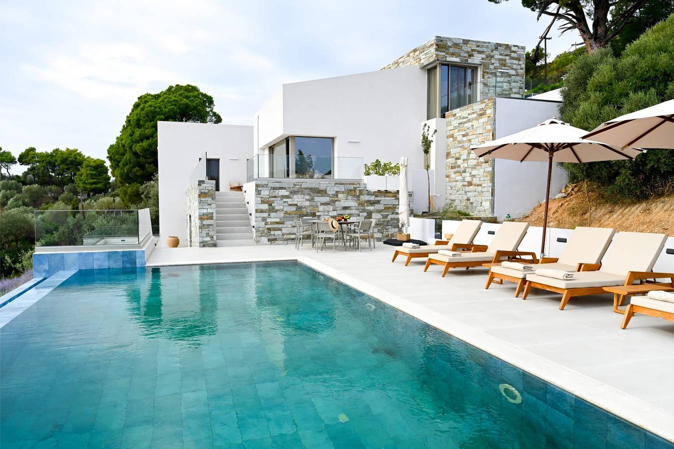 Villa pour 10 personnes avec balcon in Plataniás (Thessalie), Sporades