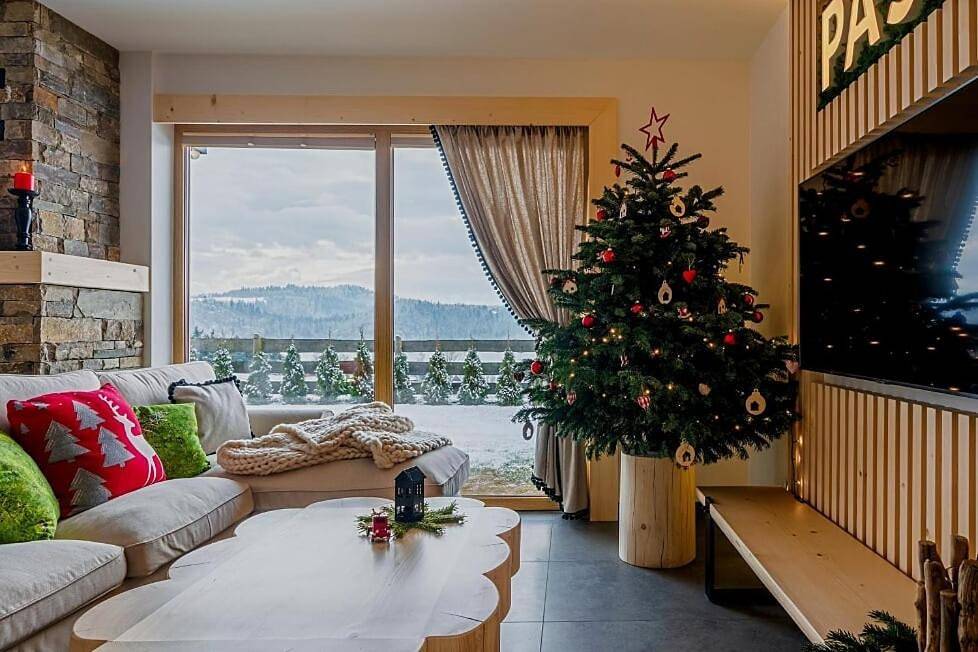 Eco dom z sauną- Pasja Ii View,Lake & Ski in Kluszkowce, Karpaty (Polska)