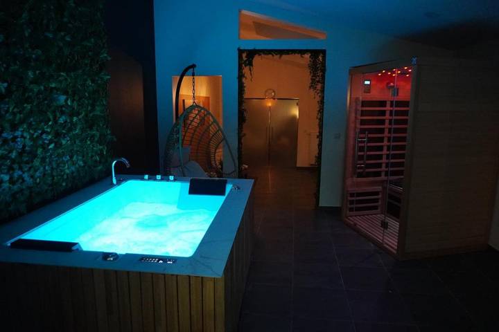 Location de vacances pour 2 personnes, avec jacuzzi ainsi que sauna et terrasse à Herstal - 2