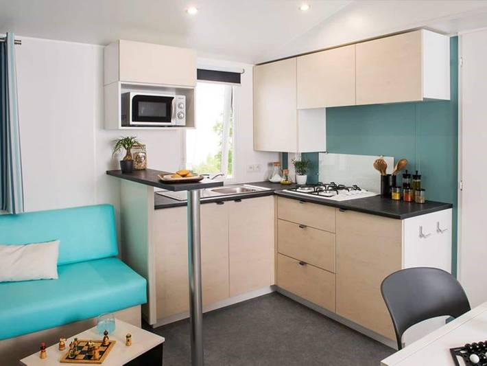 Camping für 4 Personen, mit Pool und Terrasse, mit Haustier in Hérault - 3