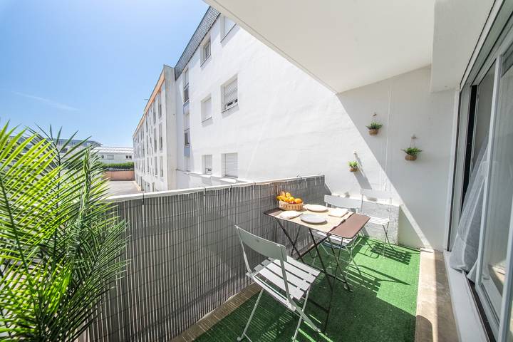Gîte pour 4 personnes, avec Balcon et Terrasse à Larmor-Plage - 4