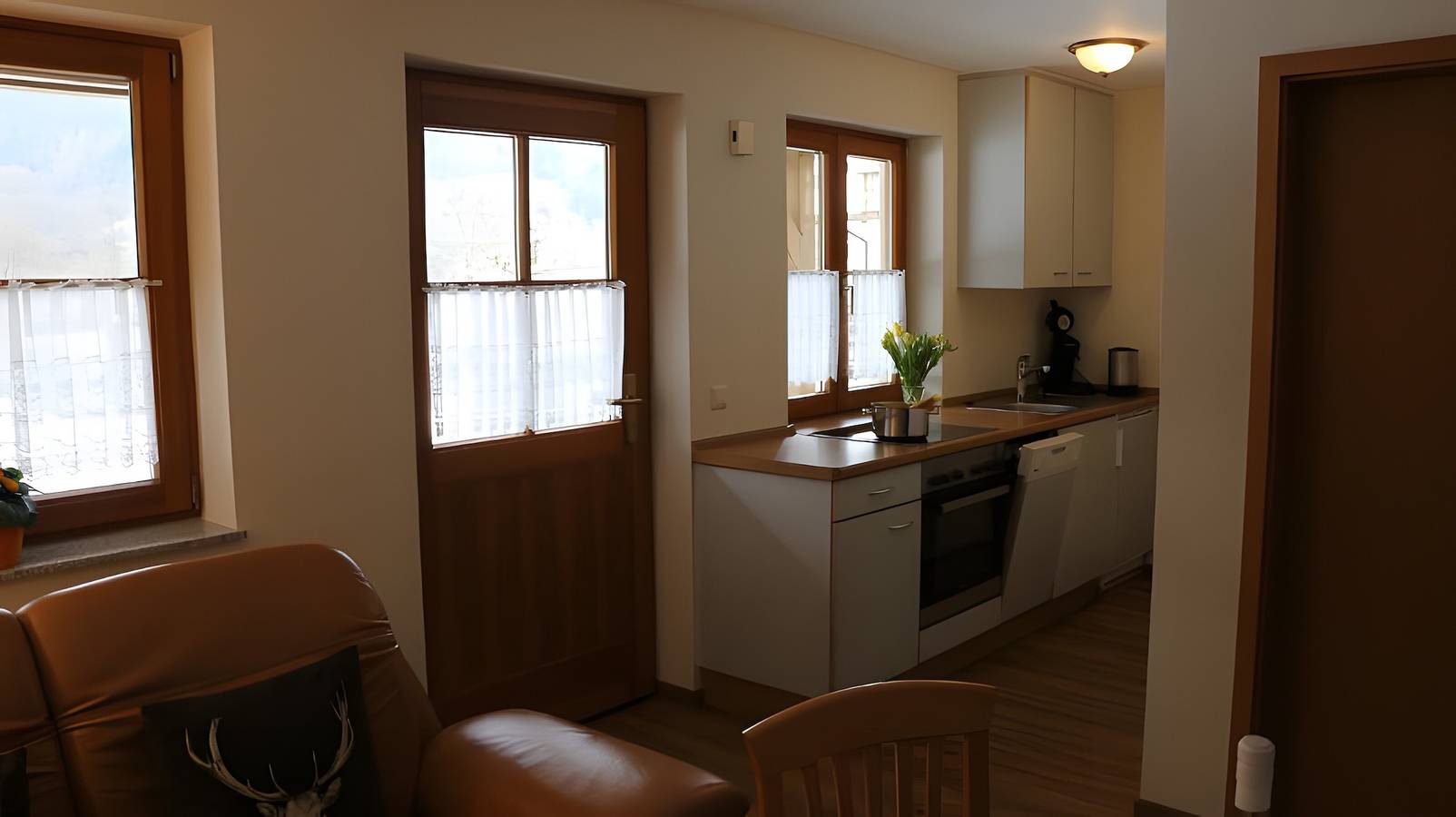 Ganze Wohnung, Ferienwohnung 'Scharbachhof' mit Bergblick, Gemeinschaftsgarten und Wlan in Glottertal, Südschwarzwald