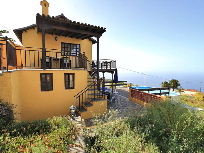 Finca für 4 Personen, mit Pool und Terrasse in Tijarafe - 2