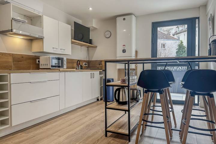 Appartement de vacances pour 4 personnes, avec Terrasse à Grenoble