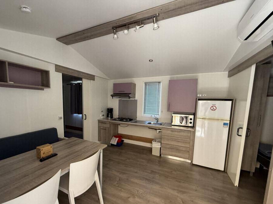 Camping Paradis Aubeterre sur Dronne - Mobilheim 4 personen - Mh 2ch Irm Pmr in Charente