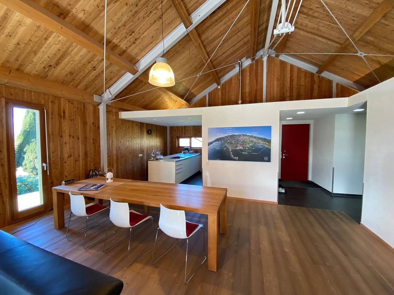Sonnenchalet: Luxus-Chalet mit Terrasse, Kaminofen & Wlan in Bodman-Ludwigshafen in Bodman-Ludwigshafen, Landkreis Konstanz