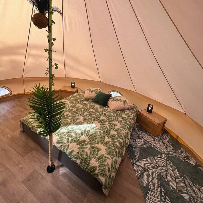 Gîte pour 2 personnes, avec Terrasse ainsi que Jardin et Vue à Mios - 3