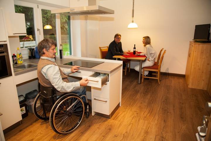 Ferienwohnung für 4 Personen, mit Terrasse und Garten