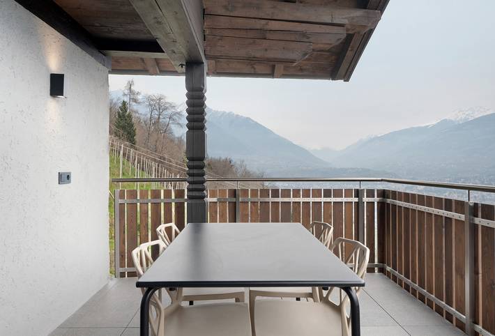 Ferienwohnung für 4 Personen, mit Garten in Marling