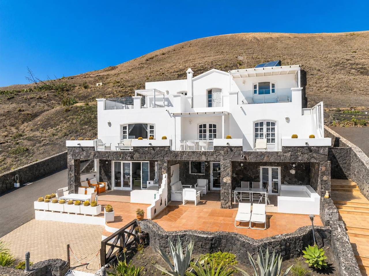 Villa pour 18 personnes avec terrasse in La Asomada, Tías