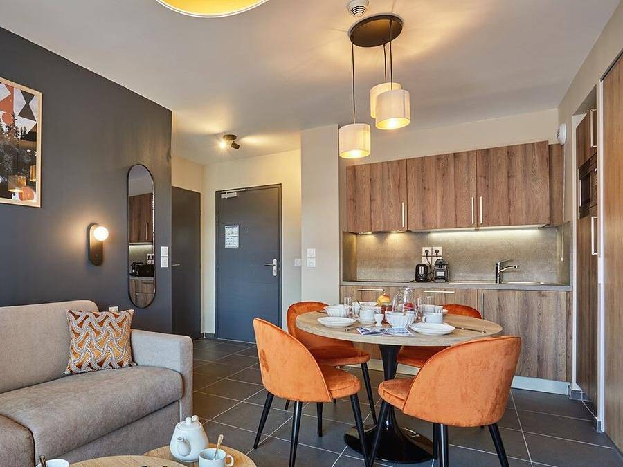 Résidence Prestige Odalys Le Mont d'Auron - Piso 4 personas - 2 piezas in Auron, Saint-Étienne-de-Tinée