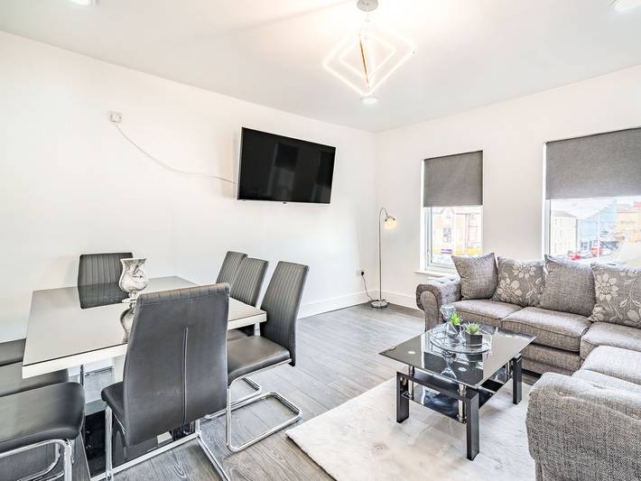 Holiday home for 8 people in Blackpool