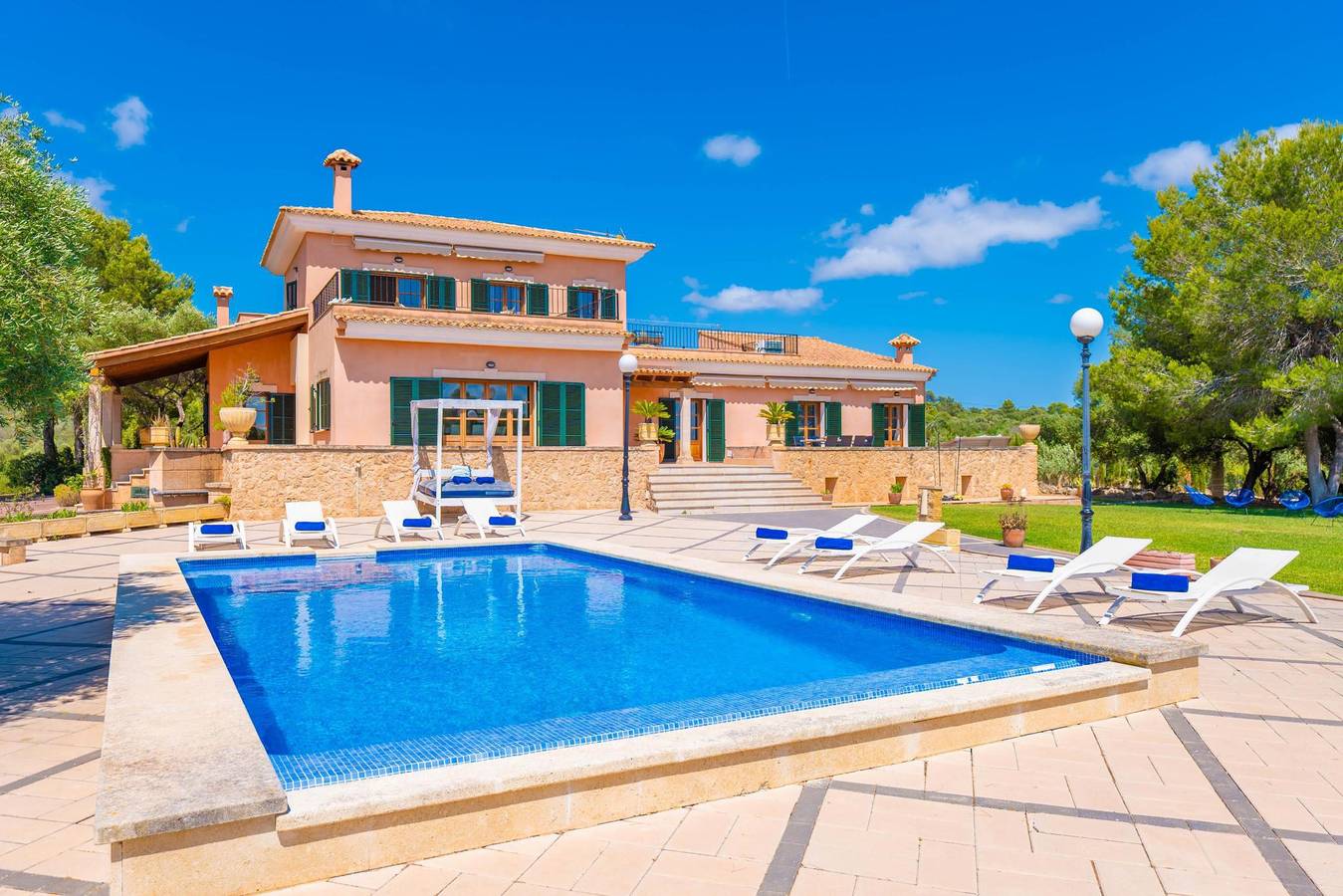 Imagine Villa - Villa mit privatem Pool und spektakulärem Bergblick - Kostenloses Wlan in Puntiró, Palma
