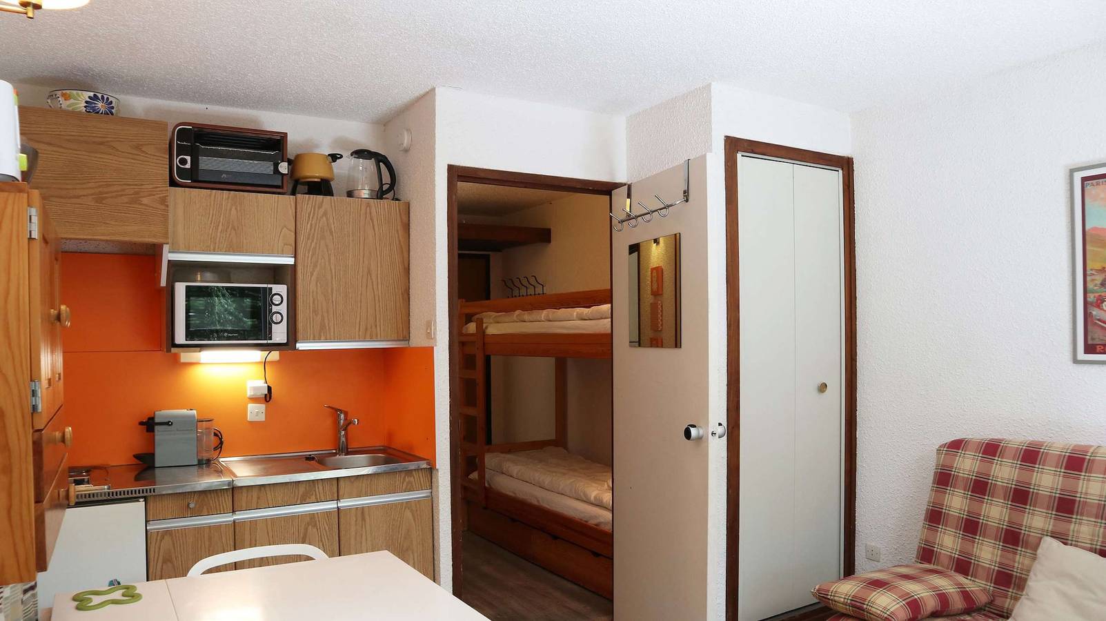 Apartamento vacacional entero, Studio équipé pour 4 personnes in Les Orres, Parque Nacional de los Ecrins
