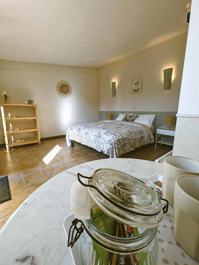 Gîte pour 2 personnes, avec terrasse ainsi que piscine et jardin à Saint-Geniès-de-Malgoirès - 4