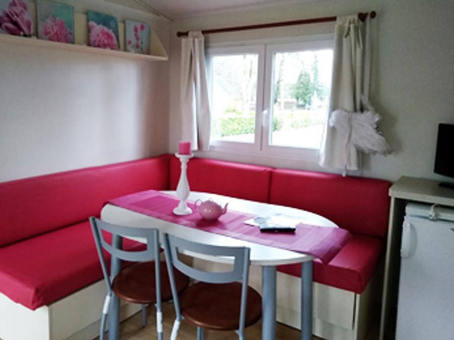 Camping le Lac O fées - Mobilhome 4 personas - Caelia Melusine Confort mobil home 31m2 2dormitorios 31m2 in Priziac, Pontivy region