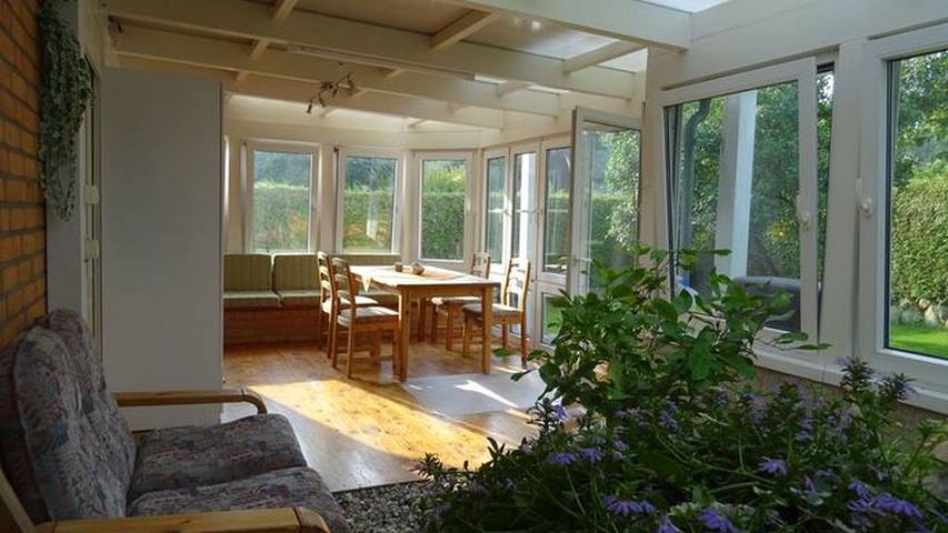 Ferienwohnung für 2 Personen, mit Garten und Sauna in Langstedt