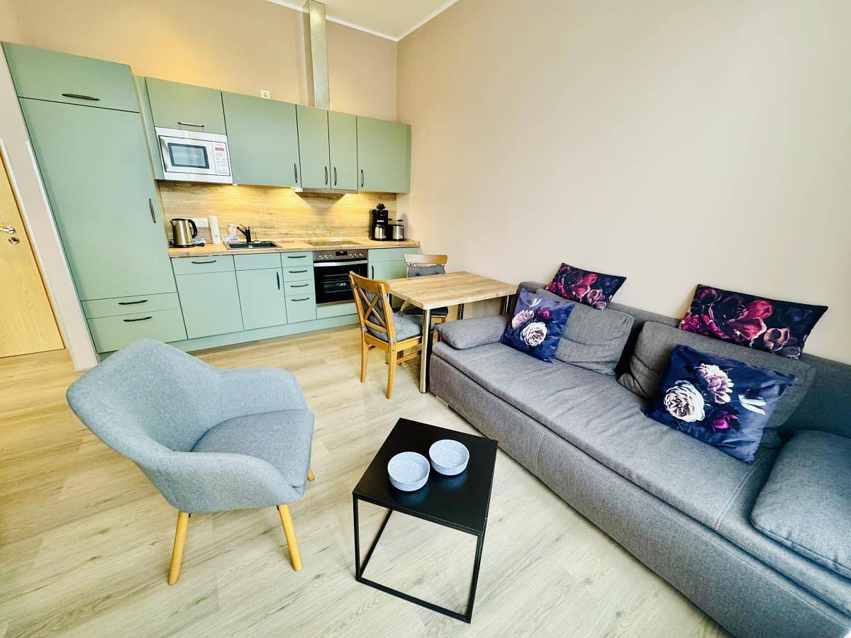 Ganze Wohnung, Berringer Forelle, an der Promenade in Warnemünde Strand, Rostock