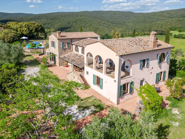 Villa Marsiliana in Massa Marittima, Provincia de Grosseto