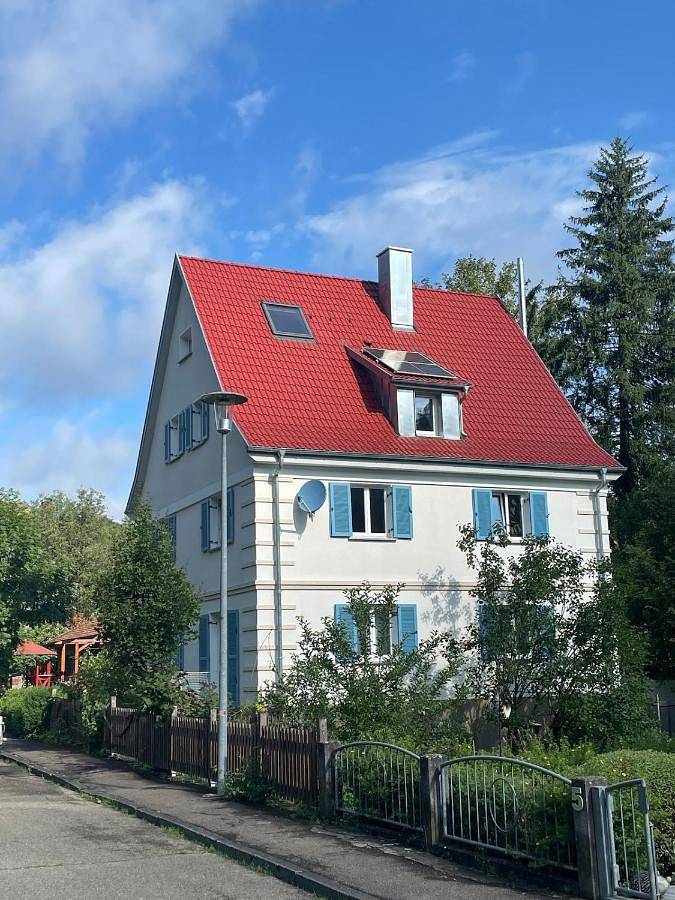 Ferienwohnung für 4 Personen, mit Terrasse und Garten sowie Pool und Ausblick in Beuron