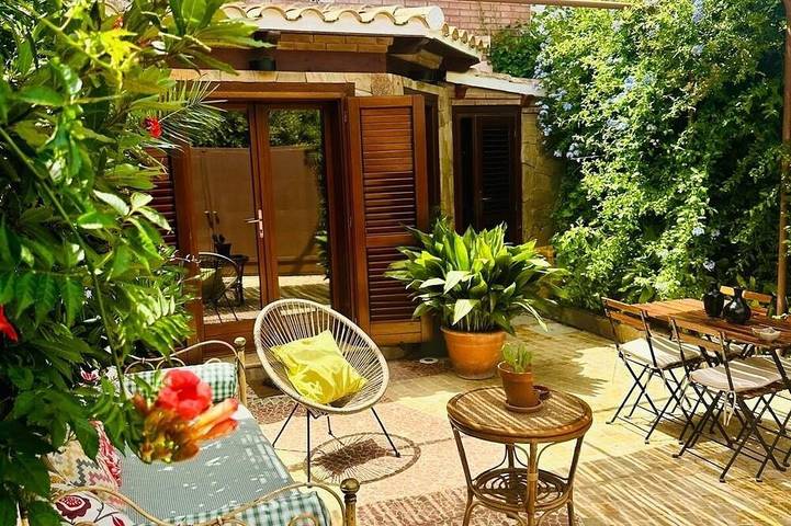 Gîte pour 4 personnes, avec Balcon et Jardin