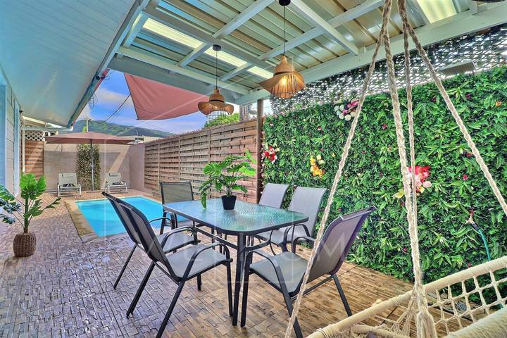 Maison de vacances pour 6 personnes, avec jardin et piscine dans Tahiti