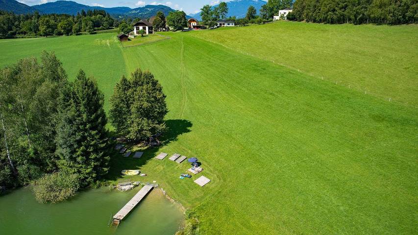 Ferienwohnung für 4 Personen, mit Garten und Seeblick sowie Balkon, kinderfreundlich - 1