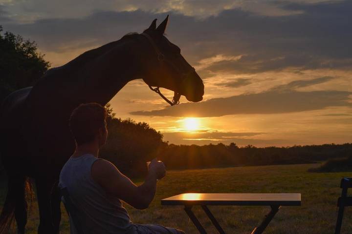 Tente pour 2 personnes, avec vue, animaux acceptés dans Saône-et-Loire - 2