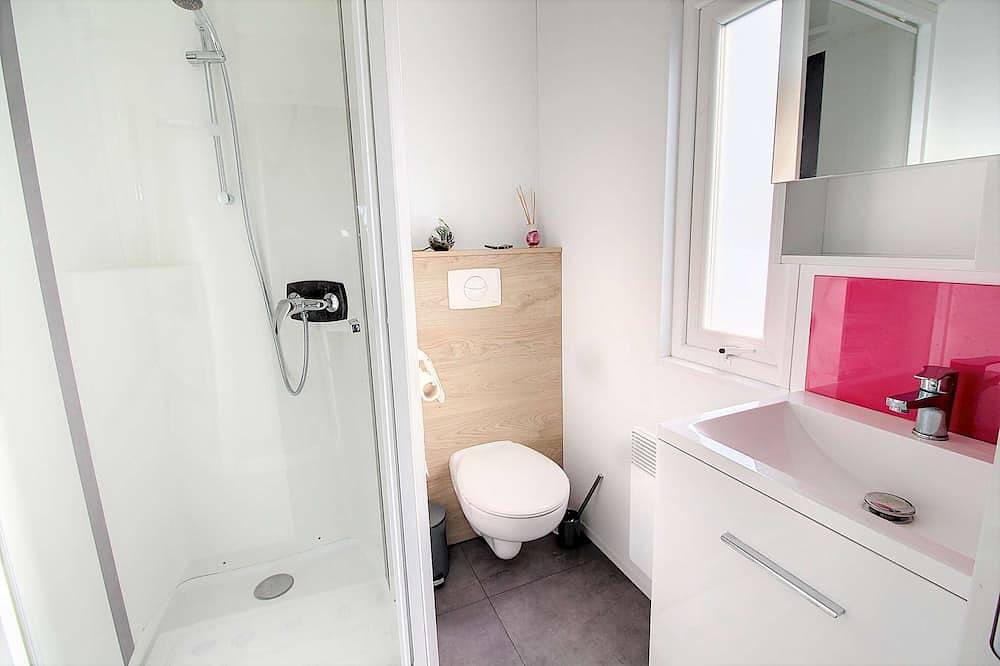 Cottage Premium, camping  5* avec parc aquatique in Hudimesnil, Région de Coutances