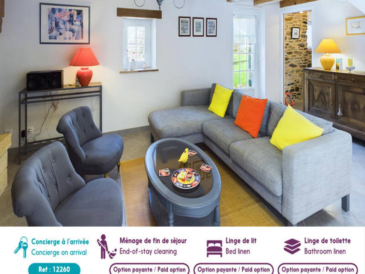 Appartement entier, Maison à Plovan près de Plage Ru Vein in Plovan, Région de Quimper