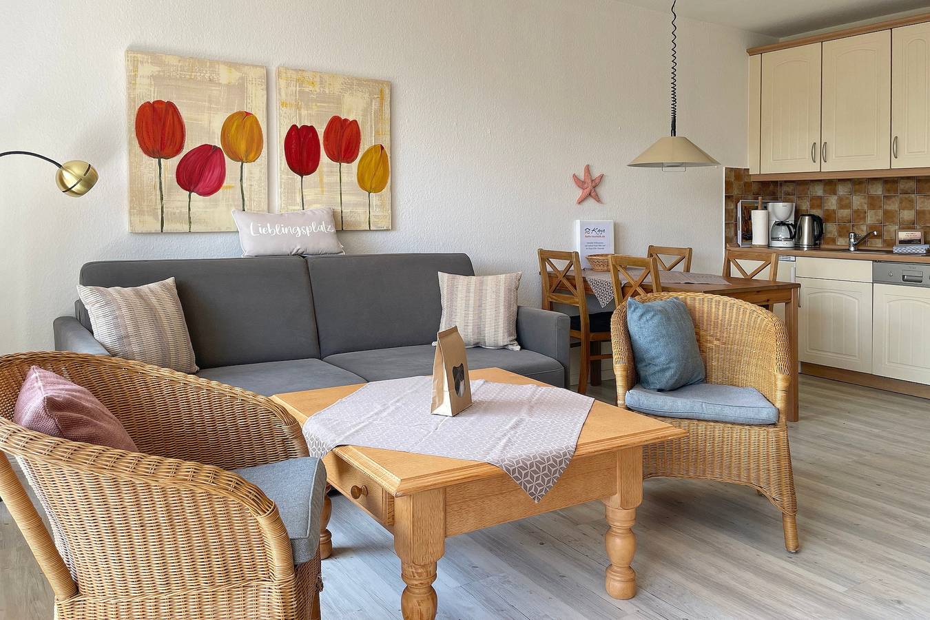 Ganze Ferienwohnung, Watt&#039;n Blick (10), Olhörnweg in Wyk auf Föhr (Stadt), Wyk auf Föhr