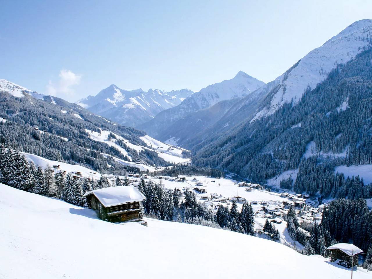 Ganze Wohnung, 3 Zimmer 4 Personen in Tuxer Alpen, Hintertux