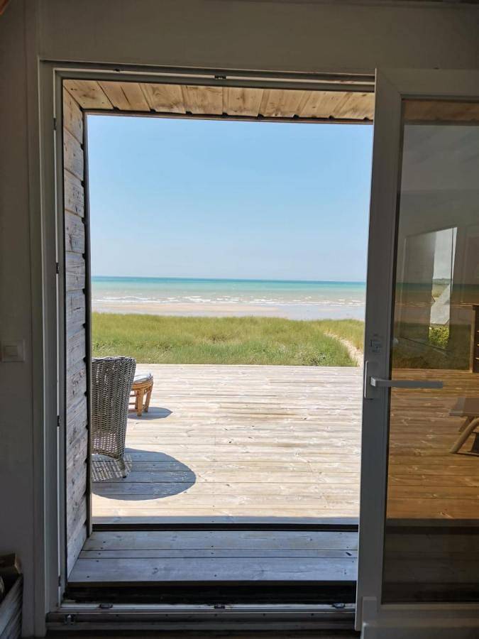 Location de vacances pour 4 personnes, avec vue ainsi que terrasse et jardin à Anneville-sur-Mer - 2