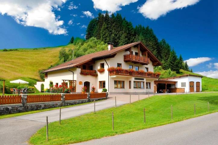 Ferienwohnung für 2 Personen, mit Balkon und Terrasse sowie Garten und Ausblick in Jungholz