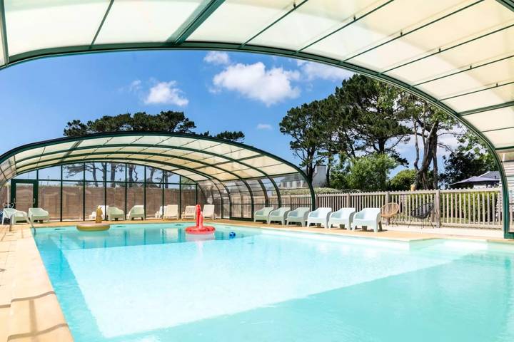 Camping pour 4 personnes, avec piscine, animaux acceptés dans le Finistère - 4