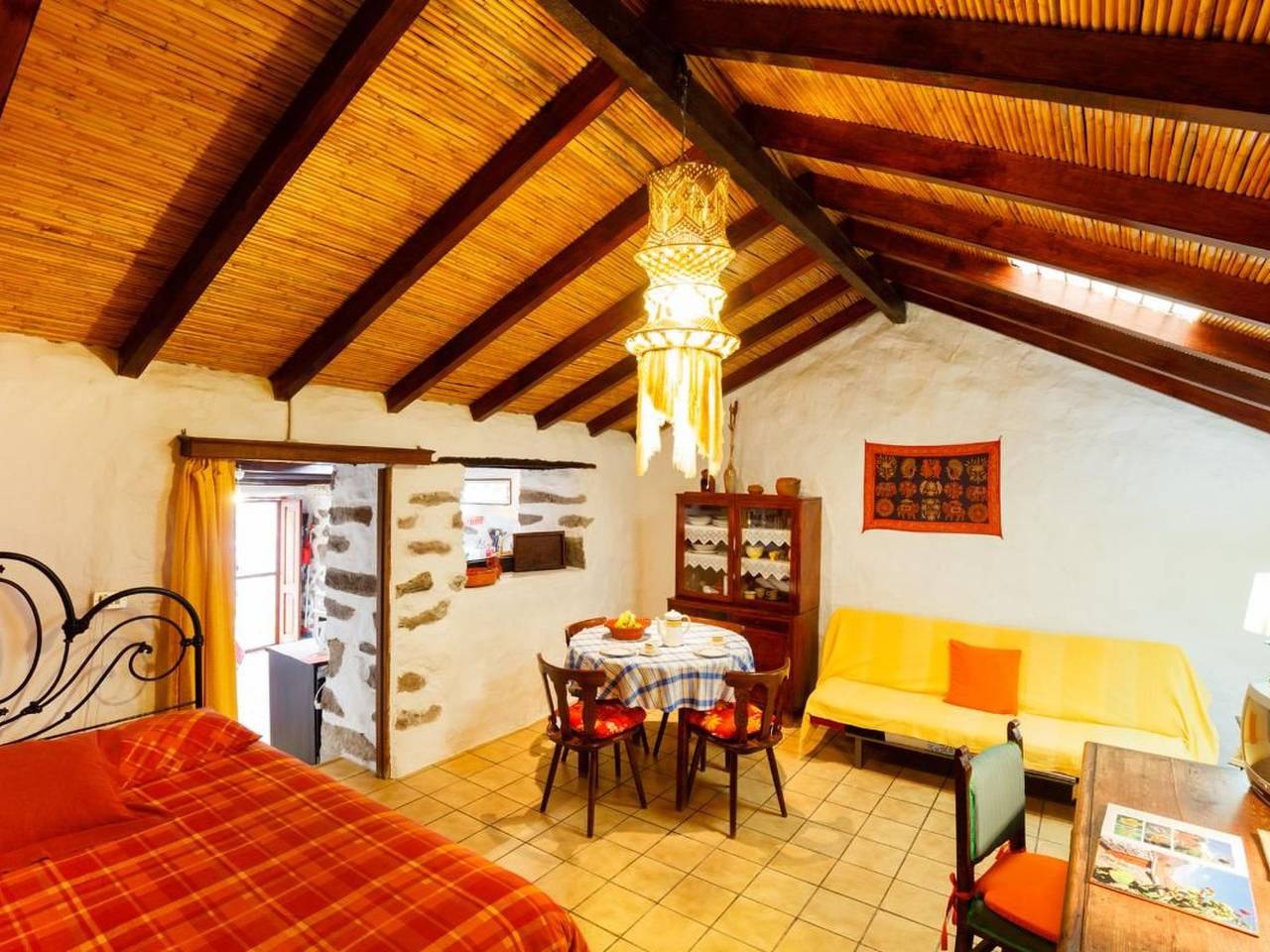 In El Risco mit Garten, Terrasse und Grill in El Risco, Agaete