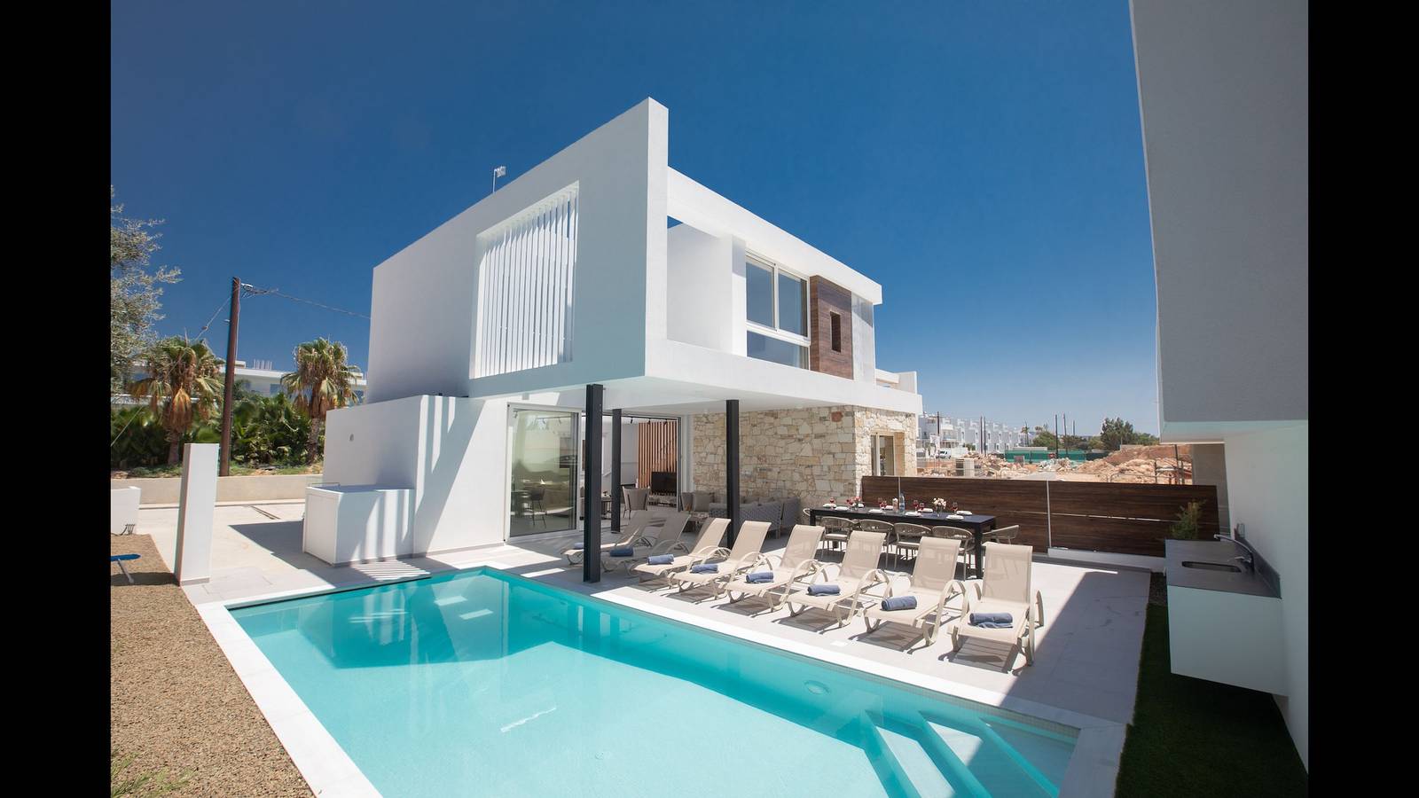 Vacation Rental for 12 Guests in Ayia Napa, South Cyprus