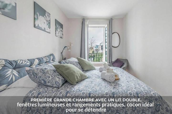 Gîte pour 5 personnes, avec Vue à Suresnes - 2