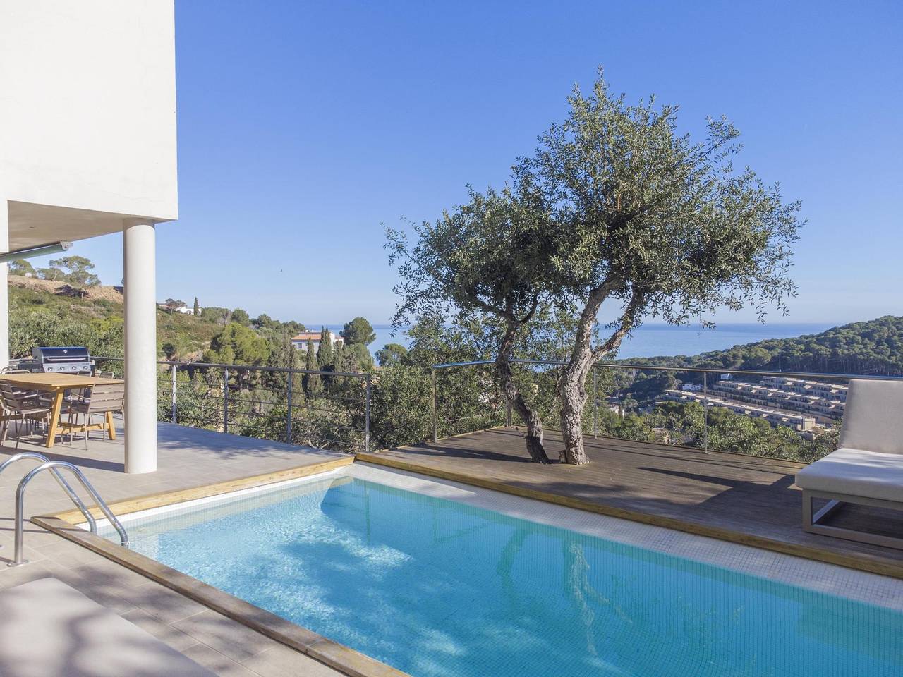 Ferienhaus für 8 Personen mit Meerblick in Sa Riera, Begur