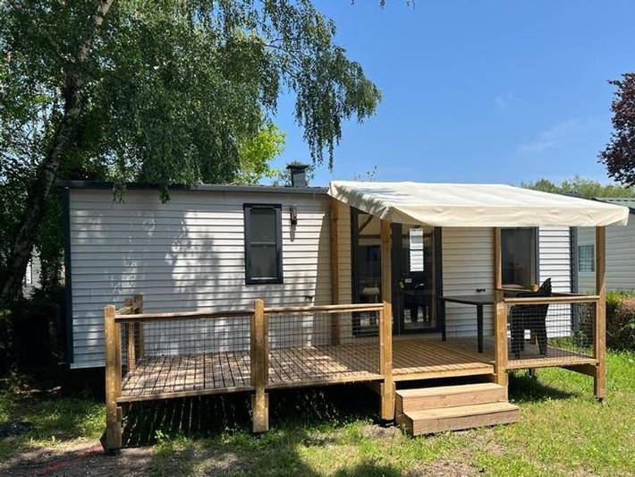 Wohnwagen für 6 Personen, mit Kinderpool in Grayan-et-l'Hôpital - 2