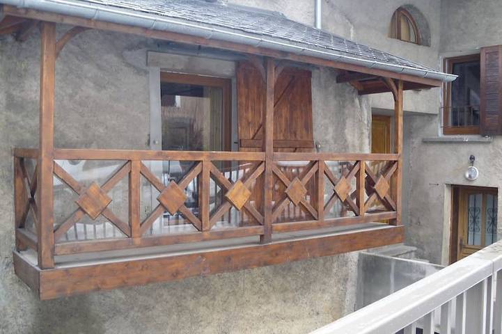 Chalet für 16 Personen, mit Balkon - 1
