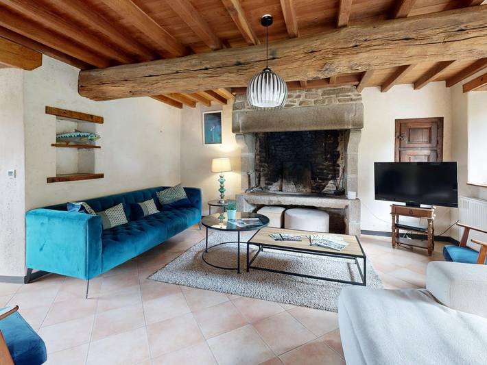 Maison de campagne pour 30 personnes, avec jardin dans la Manche - 4