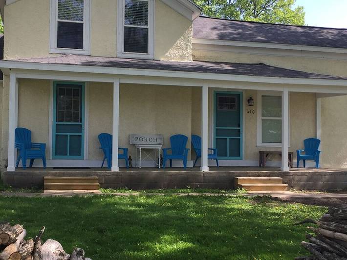 Location de vacances pour 8 personnes, avec jardin à Pippin