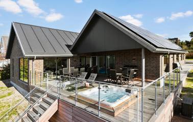 Ferienhaus für 14 Personen, mit Garten und Sauna sowie Pool in Djursland