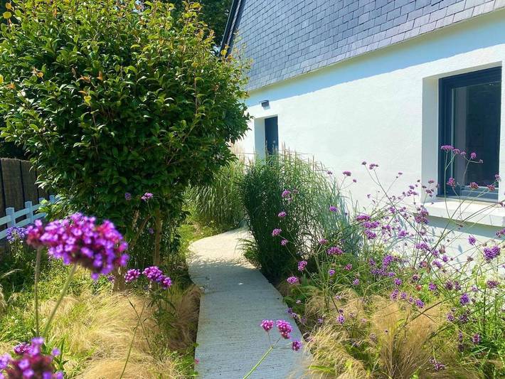 Location de vacances pour 7 personnes, avec jardin et vue, animaux acceptés à Plougoumelen - 4