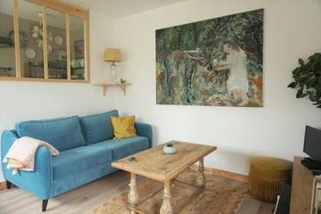 Gîte pour 4 personnes, avec vue et jardin à La Châtaigneraie