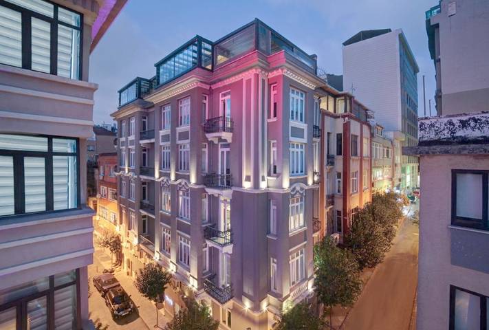 Hostel voor 2 personen, met terras en uitzicht in Istanbul