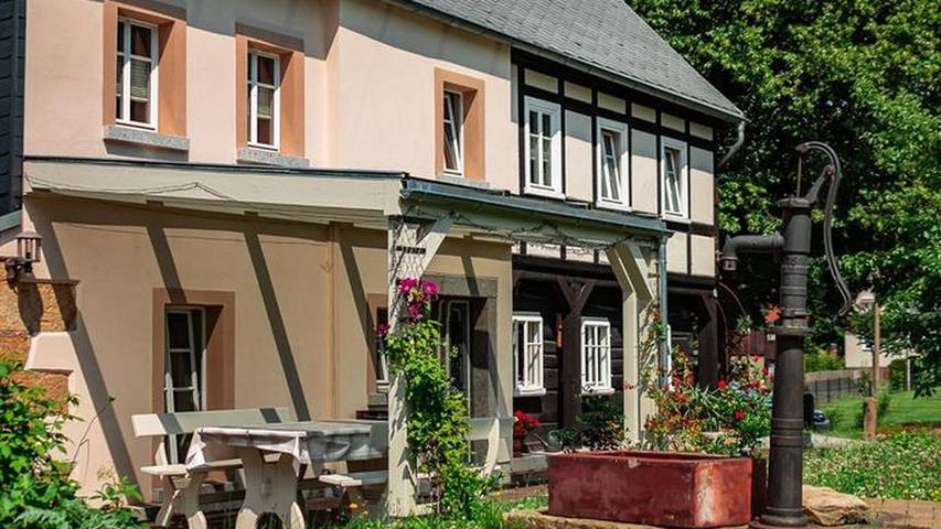 Ferienhaus für 9 Personen, mit Terrasse und Sauna in Sachsen - 4
