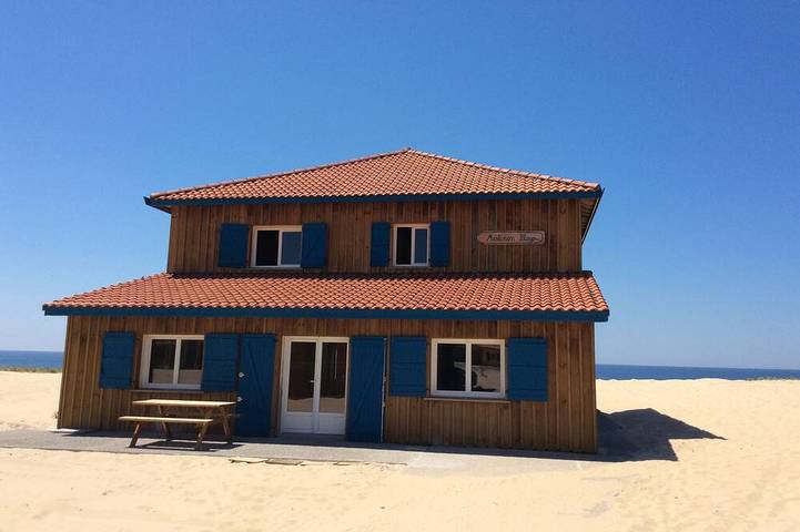 Location de vacances pour 12 personnes dans Saint-Girons-Plage